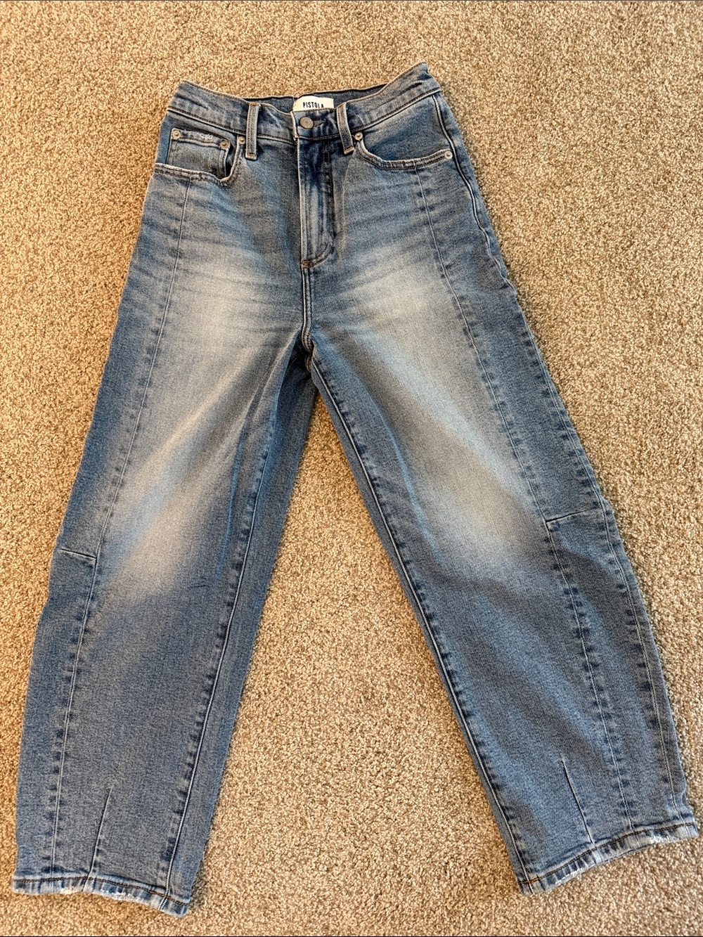 Pistola women’s Barrel Leg Jeans